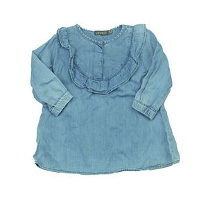 Loudly Girls Blue Dress size: 9-12 Months